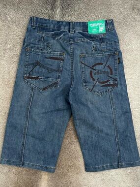 Men’s Blue Denim Shorts - Relaxed Fit